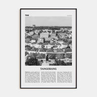 Tangerang Travel B&W Poster