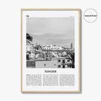 Tangier Print Black and White, Tangier Wall Art, Tangier Poster, Tangier Photo, Tangier Wall Décor, Tangier Map, Morocco