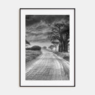 Tanzania Photo B&W Poster