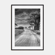 Tanzania Photo B&W Poster
