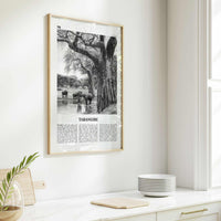 Tarangire National Park Print Black and White, Tarangire Wall Art, Tarangire Poster, Tarangire Photo, Tarangire Wall Décor, Tanzania
