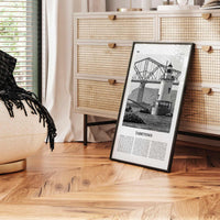 Tarrytown Print Black and White, Tarrytown Wall Art, Tarrytown Poster, Tarrytown Photo, Tarrytown Wall Décor, Tarrytown Map, New York, USA