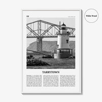 Tarrytown Print Black and White, Tarrytown Wall Art, Tarrytown Poster, Tarrytown Photo, Tarrytown Wall Décor, Tarrytown Map, New York, USA