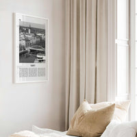 Tartu Print Black and White, Tartu Wall Art, Tartu Poster, Tartu Photo, Tartu Wall Décor, Tartu Map, Estonia