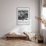 Tartu Travel B&W Poster