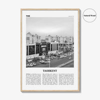 Tashkent Print Black and White, Tashkent Wall Art, Tashkent Poster, Tashkent Photo, Tashkent Wall Décor, Uzbekistan, Toshkent, Ташкент