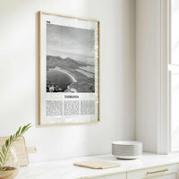 Tasmania Print Black and White No 1, Tasmania Wall Art, Tasmania Poster, Tasmania Photo, TAS, Tassie, Hobart, Australia, Oceania