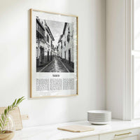 Taxco Print Black and White, Taxco Wall Art, Taxco Poster, Taxco Photo, Taxco Wall Décor, Taxco Map, Mexico