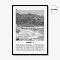 Tayrona National Natural Park Print Black and White, Tayrona Wall Art, Tayrona Poster, Tayrona Photo, Tayrona Wall Décor, Colombia