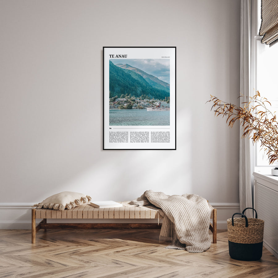 Te Anau Travel Color Poster