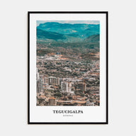 Tegucigalpa Portrait Color Poster