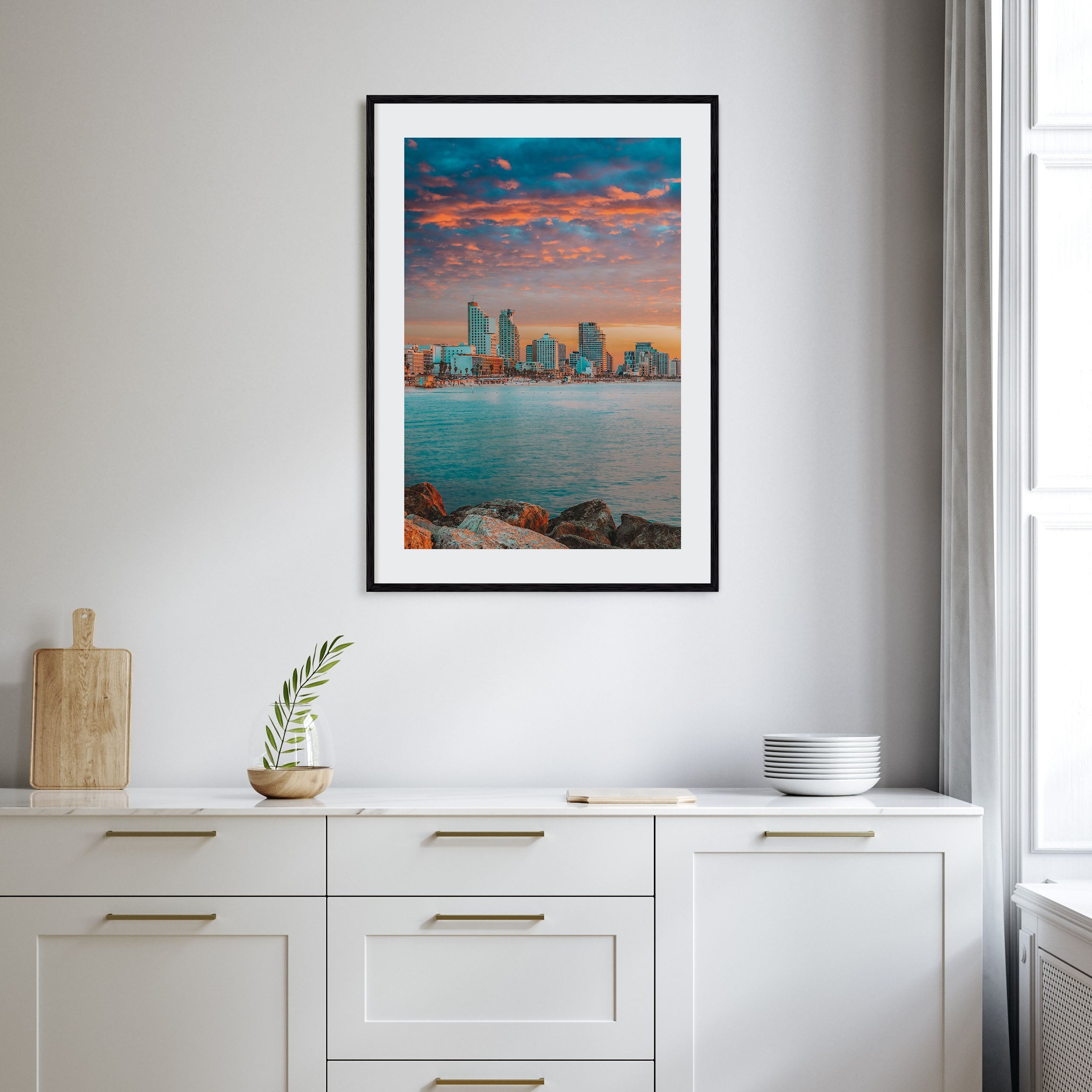 Tel Aviv Photo Color No 2 Poster