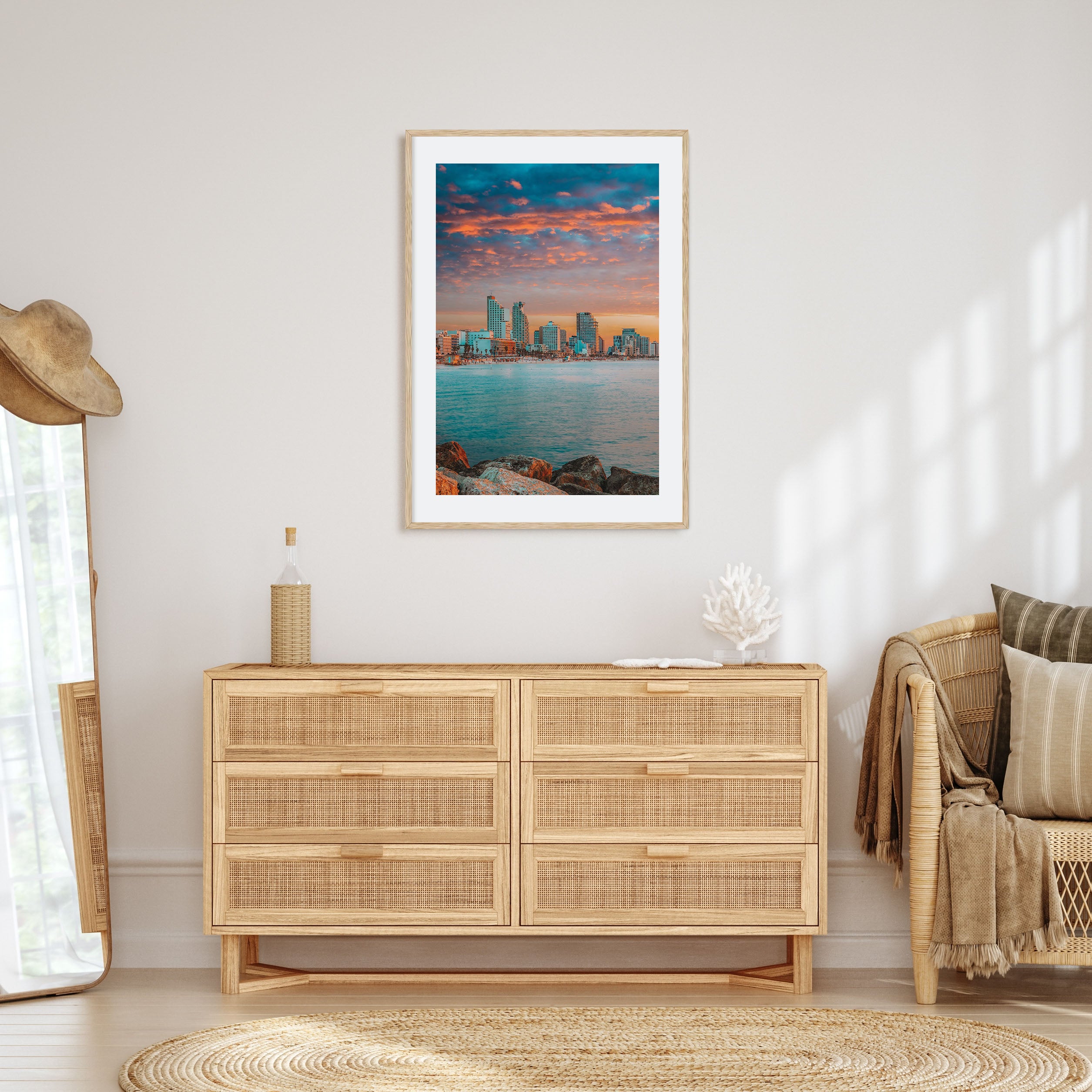 Tel Aviv Photo Color No 2 Poster