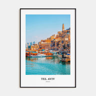 Tel Aviv Portrait Color Poster