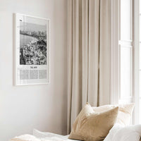 Tel Aviv Print Black and White No 2, Tel Aviv Wall Art, Tel Aviv Poster, Tel Aviv Photo, Tel Aviv Wall Decor, Israel, תל אביב ישראל