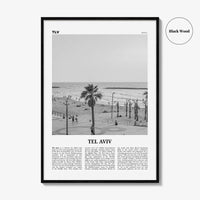 Tel Aviv Print Black and White No 3, Tel Aviv Wall Art, Tel Aviv Poster, Tel Aviv Photo, Tel Aviv Wall Decor, Israel, תל אביב ישראל