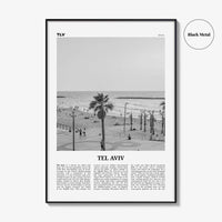 Tel Aviv Print Black and White No 3, Tel Aviv Wall Art, Tel Aviv Poster, Tel Aviv Photo, Tel Aviv Wall Decor, Israel, תל אביב ישראל