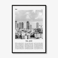 Tel Aviv Print Black and White No 4, Tel Aviv Wall Art, Tel Aviv Poster, Tel Aviv Photo, Tel Aviv Wall Decor, Israel, תל אביב ישראל