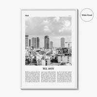 Tel Aviv Print Black and White No 4, Tel Aviv Wall Art, Tel Aviv Poster, Tel Aviv Photo, Tel Aviv Wall Decor, Israel, תל אביב ישראל