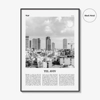 Tel Aviv Print Black and White No 4, Tel Aviv Wall Art, Tel Aviv Poster, Tel Aviv Photo, Tel Aviv Wall Decor, Israel, תל אביב ישראל