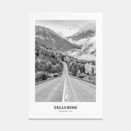 Telluride Portrait B&W No 1 Poster