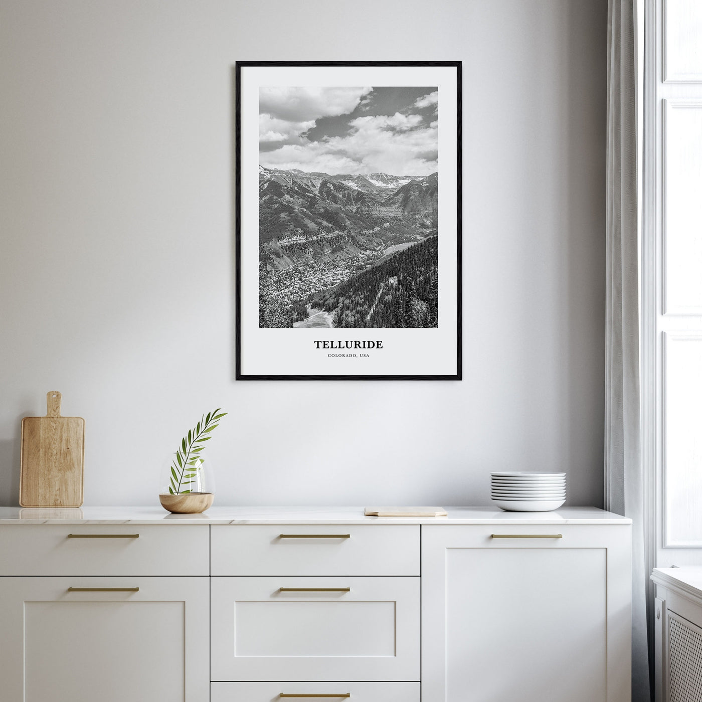 Telluride Portrait B&W No 2 Poster