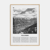 Telluride Travel B&W No 1 Poster
