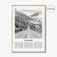 Telluride Print Black and White No 2, Telluride Wall Art, Telluride Poster, Telluride Photo, Telluride Wall Décor, Colorado, USA