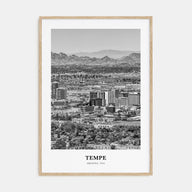 Tempe Portrait B&W Poster
