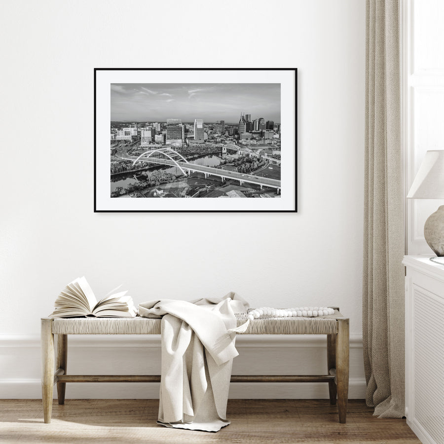 Tennessee Landscape B&W Poster