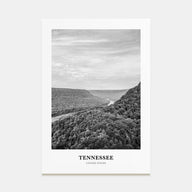 Tennessee Portrait B&W Poster