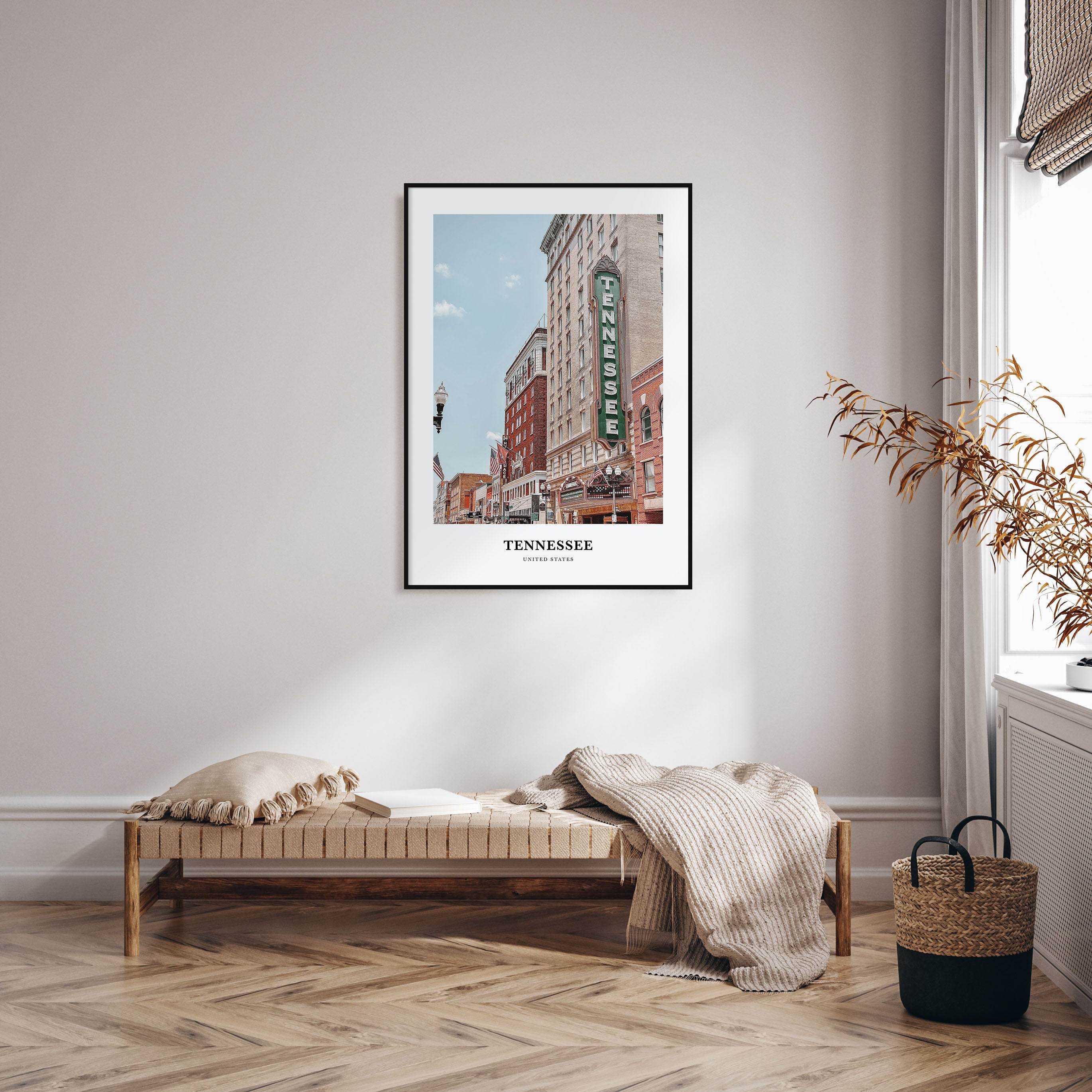 Tennessee Portrait Color No 1 Poster