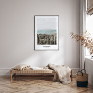 Tennessee Portrait Color No 3 Poster