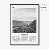 Tennessee Print Black and White No 1, Tennessee Wall Art, Tennessee Poster, Tennessee Photo, Tennessee Decor, USA, United States