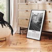 Tennessee Print Black and White No 2, Tennessee Wall Art, Tennessee Poster, Tennessee Photo, Tennessee Wall Décor, Tennessee Map