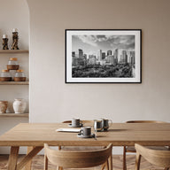Texas Landscape B&W Poster