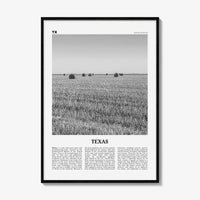 Texas Print Black and White No 3, Texas Wall Art, Texas Poster, Texas Photo, Texas Wall Décor, Texas Map, United States