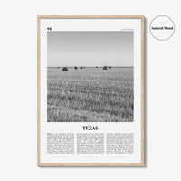 Texas Print Black and White No 3, Texas Wall Art, Texas Poster, Texas Photo, Texas Wall Décor, Texas Map, United States