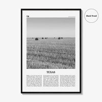 Texas Print Black and White No 3, Texas Wall Art, Texas Poster, Texas Photo, Texas Wall Décor, Texas Map, United States