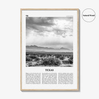 Texas Print Black and White No 4, Texas Wall Art, Texas Poster, Texas Photo, Texas Wall Décor, Texas Map,