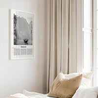 Thailand Print Black and White No 1, Thailand Wall Art, Thailand Poster, Thailand Photo, Ratcha-anachak, Thai, Siam, Bangkok, Asia