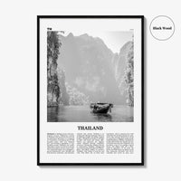 Thailand Print Black and White No 1, Thailand Wall Art, Thailand Poster, Thailand Photo, Ratcha-anachak, Thai, Siam, Bangkok, Asia