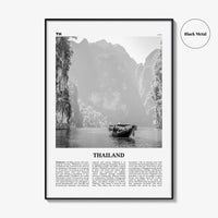 Thailand Print Black and White No 1, Thailand Wall Art, Thailand Poster, Thailand Photo, Ratcha-anachak, Thai, Siam, Bangkok, Asia