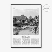 Thailand Print Black and White No 3, Thailand Wall Art, Thailand Poster, Thailand Photo, Ratcha-anachak, Thai, Siam, Bangkok, Asia