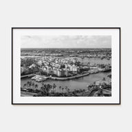 The Bahamas Landscape B&W Poster