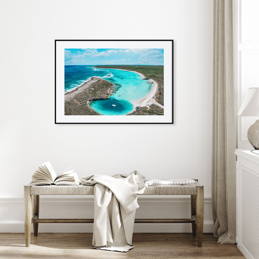 The Bahamas Landscape Color Poster