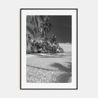 The Bahamas Photo B&W Poster