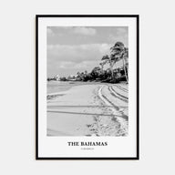 The Bahamas Portrait B&W No 1 Poster