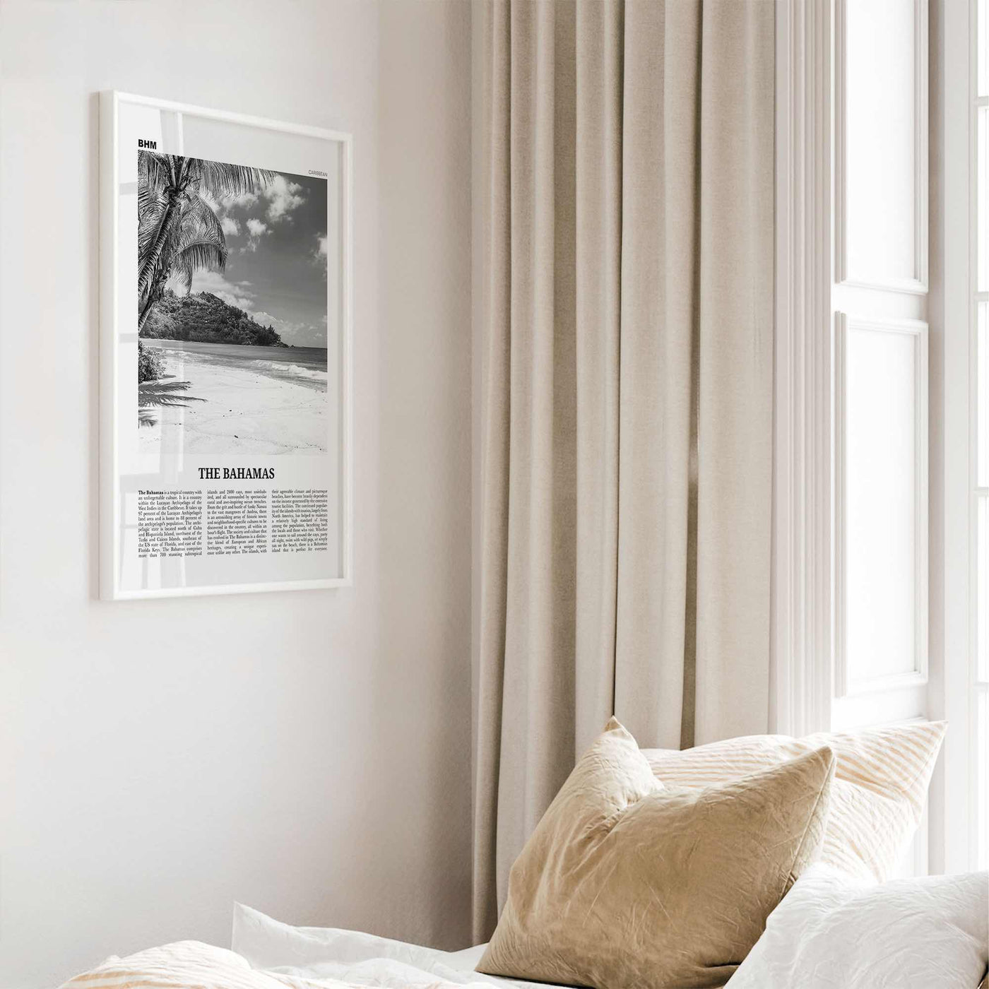 The Bahamas Print Black and White No 1, Bahamas Wall Art, Bahamas Poster, Bahamas Photo, Bahamas Decor, Nassau Islands Eleuthera, Caribbean