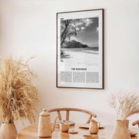The Bahamas Print Black and White No 1, Bahamas Wall Art, Bahamas Poster, Bahamas Photo, Bahamas Decor, Nassau Islands Eleuthera, Caribbean